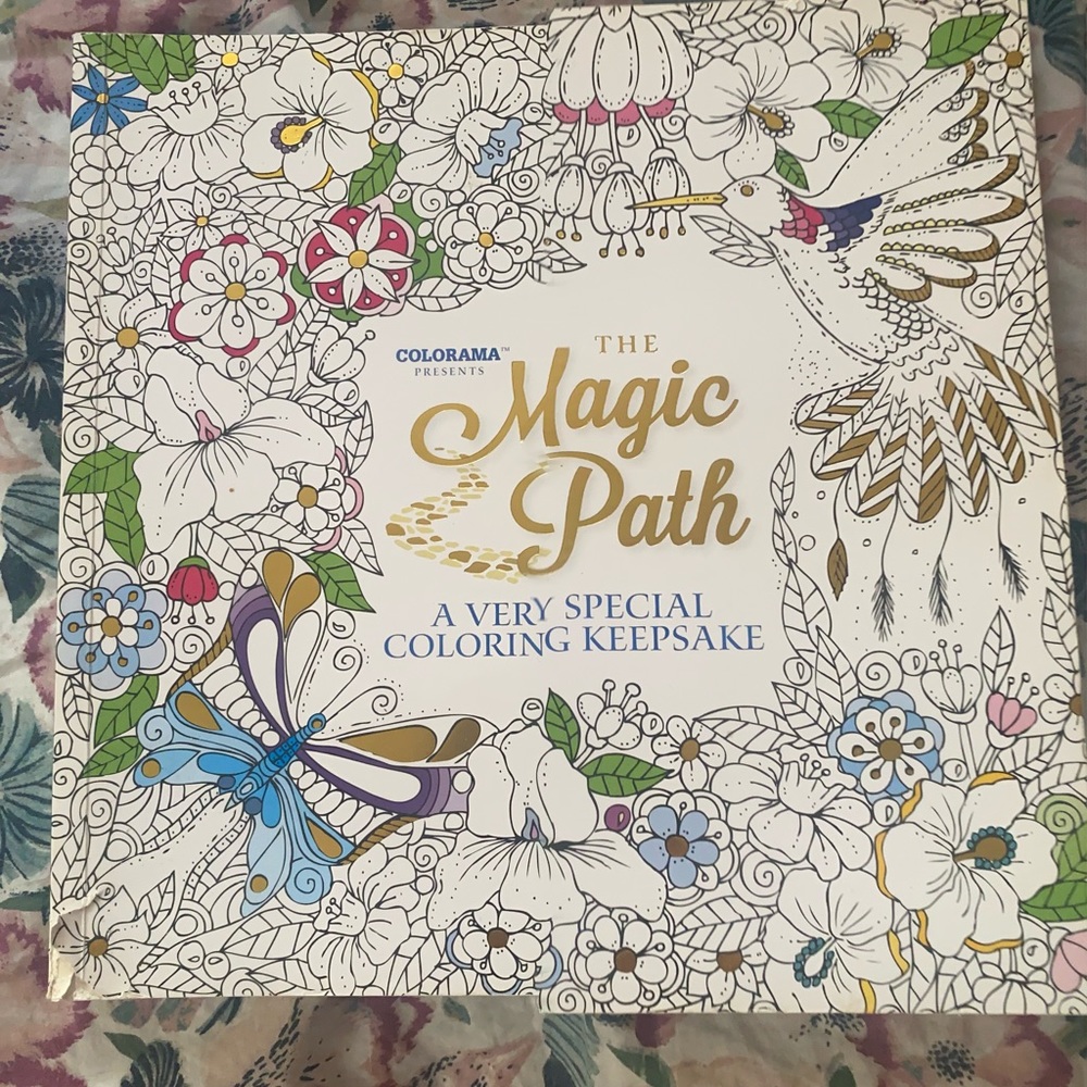 Adult coloring book